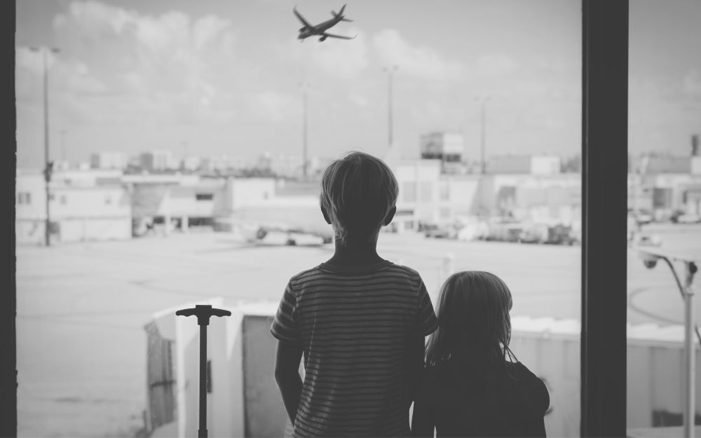 Are children allowed to travel overseas after a separation?